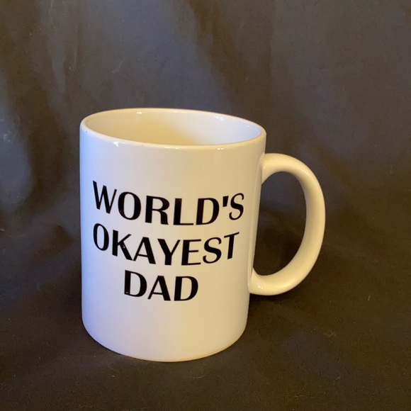 World’s Okayest Dad Mug - Picture 1 of 4